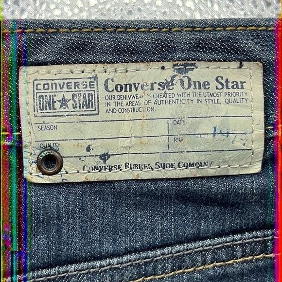 Converse One Star Denim Skirt Size 4 - Picture 10 of 16